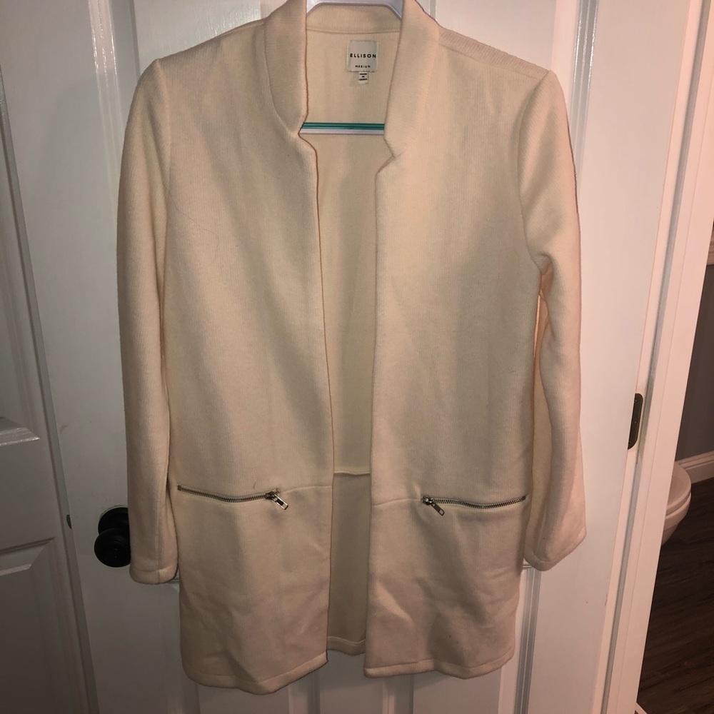 Ivory fall jacket